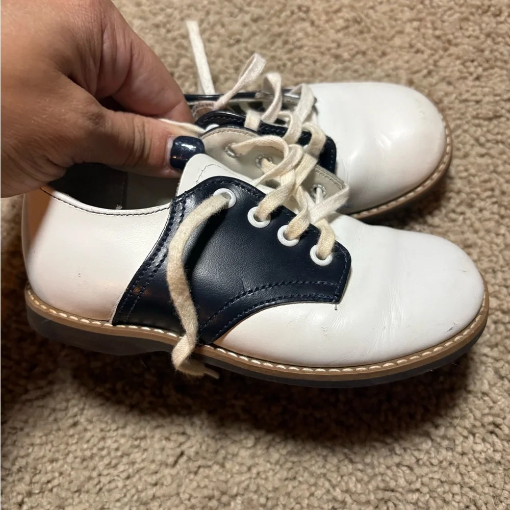 Vintage stride rite leather saddle shoes size 7.5 EE